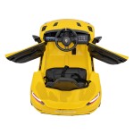 Mamido Elektrické autíčko Porsche Spyder RS ​​718 žlté