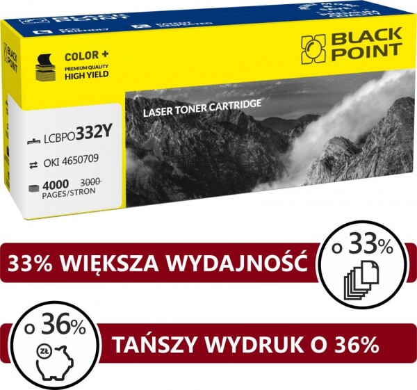 Black Point LCBPOC332Y Yellow Náhradný 46508709 (BLOKI332YEBW)