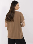Blúzka CLM BZ 1701.81 svetlohnedá L/XL