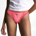 Dámske nohavičky s volánom 3Pack UW0UW04573-0TZ - Tommy Hilfiger M