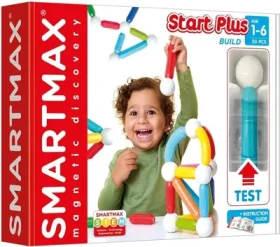 SMARTMAX Magnetická stavebnica Start PLUS Build 30 dielikov