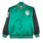 Mitchell & Ness NBA Boston Celtics Primetime Heavyweight Satin Jacket Vintage Celtics Logo M JK8453-BCEKYGN Pánske M