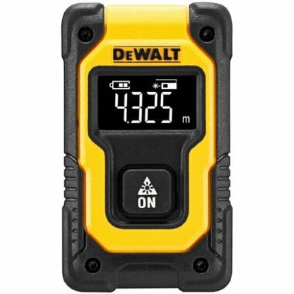 DeWalt DW055PL / Laserový diaľkomer / Presnosť: +-6.0 mm / dosah až 15 m / batéria Li-Ion 3.7V (DW055PL)