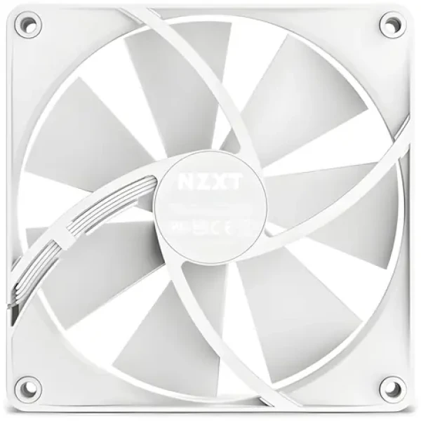 NZXT F140P biela / Ventilátor do PC skrine / 140 mm / PWM / 500-1500 ot./min (RF-P14SF-W1)