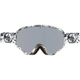 Dámske/pánske lyžiarske okuliare Volcom YAE OP ART/SILVER CHROME s UV ochranou pre snowboard Grey (VG0722318) Jedna velikost