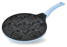 CUTE MR-1222-C čierna / Panvica na palacinky / 26 cm / Hliník / Nepriľnavý povrch / Vhodné do umývačky (MR-1222-C)
