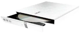 ASUS SDRW-08D2S-U LITE biela / DVD±RW ext. napaľovačka / slim / USB 2.0 + DVD media (90-DQ0436-UA161KZ)