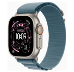 Apple Watch Ultra 3 GPS + Cellular 49mm Natural Titanium / Alpine Loop L blue