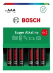 BOSCH LR03SA6B/00 Super Alkaline AAA 6 ks / Batérie / Alkalické / 1,5 V (8594162800179)