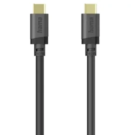 HAMA 202009 Kábel USB-A (M) - USB-C (M) 1.5m 240W čierna (202009)