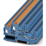 Double-level terminal block QTTCB 1,5/ 2P BU 3050206 Phoenix Contact; 3050206