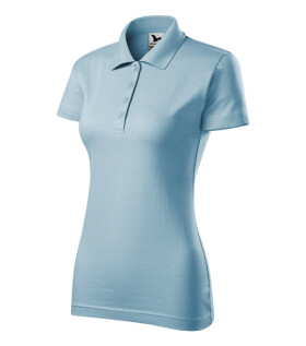 Single J. dámske polo tričko sky blue L
