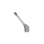 Mereo Sprchovací kút, Lima, štvorec, dvojkrídlový, lietací, 90x90 cm, chróm ALU, sklo Číre CK86523K