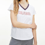 Dámske tričko s krátkym rukávom UW0UW02983-YBR - Tommy Hilfiger XS