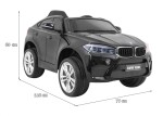 Mamido Elektrické autíčko BMW X6 lakované čierne