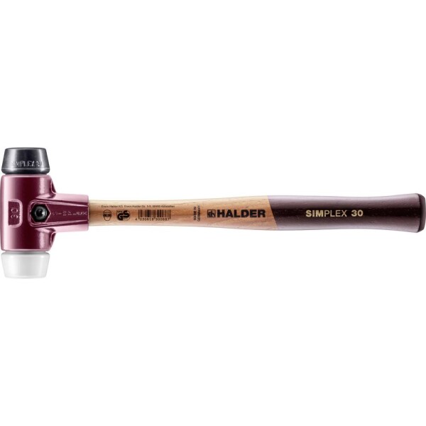 Halder SIMPLEX 3027.030 palička s ergonomickou rukoväťou, stredne tvrdé 335 g 295 mm; 3027.030