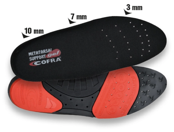 Stielka Cofra METATARSAL SUPPORT GÉL Veľkosť topánky: 39, pracovné vložky
