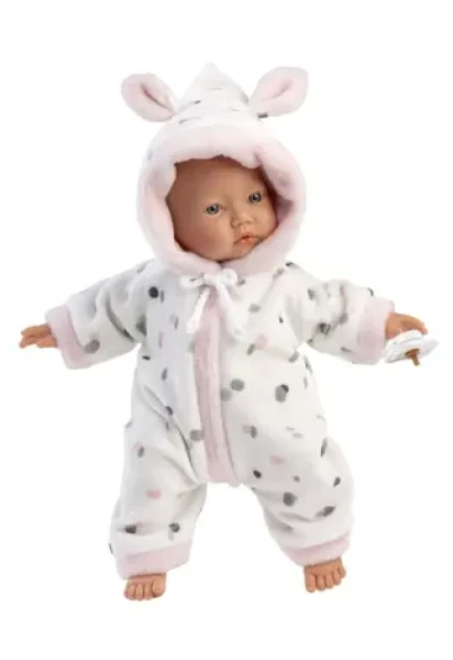 Llorens 63313 LITTLE BABY - realistická bábika bábätko s mäkkým látkovým telom - 32 cm