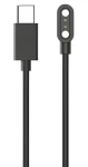 HAMA čierna / Nabíjací kábel / inteligentné hodinky HAMA / USB-C / magnetický / 60 cm