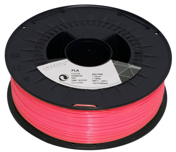 Smartfil PLA filament neonovo ružový 1,75 mm 1 kg