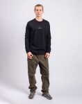Patagonia M's L/S Berm Logo Responsibili-Tee Black L