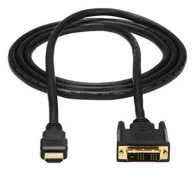 StarTech HDMI-DVI-D kábel čierna / Kábel / M/M / 1,8 m (HDMIDVIMM6)