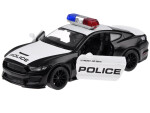 Auto kovové polícia Ford Shelby GT350 mierka 1:32 svetla majáky