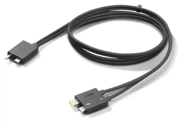 Lenovo Thunderbolt 4 USB-C kábel 0,7 m čierna (4X91K16970) / Kábel / 40 Gb/s (4X91K16970)