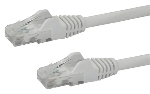 StarTech 7 m biely / Patch kábel / CAT6 UTP / RJ-45 / PoE (N6PATC7MWH)