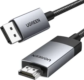 Ugreen 25491 DisplayPort - HDMI 3M šedá / Kábel (25491)