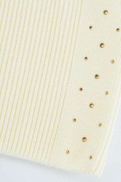 DÁMSKY KLOBÚK S MODALOVÝMI FLITRAMI CZ105 ecru 54-58