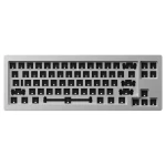 Akko MonsGeek M7 Via Barebone Kit strieborná / herná klávesnica 65% / RGB / USB-A / USB-C (6975351384410)