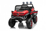 Mamido Detské elektrické autíčko Buggy Mercedes-Benz Unimog 4x4 červené