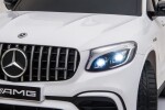 Mamido Mamido Detské elektrické autíčko Mercedes Benz GLC 63S 4x4 biele