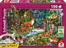 Schmidt Puzzle Lesné zvieratká