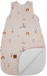 EKO Vak na spanie bavlnený MEDIUM My farm Powder Pink 50x75 cm 2,5 TOG