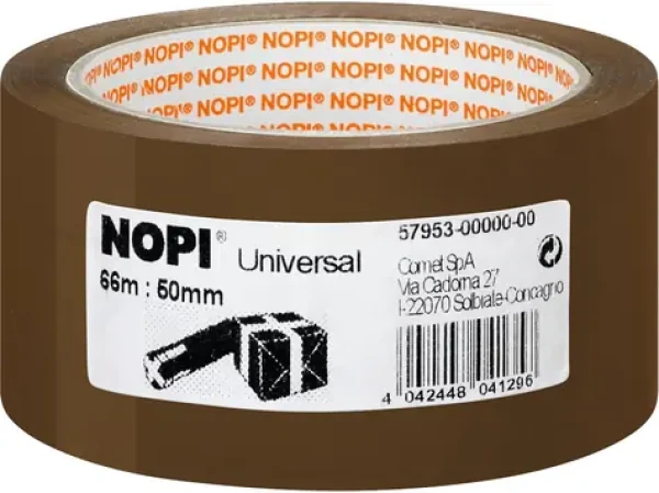 Tesa NOPI Universal hnedá / Lepiaca páska / 66 m / 50 mm (57953-00000-00)