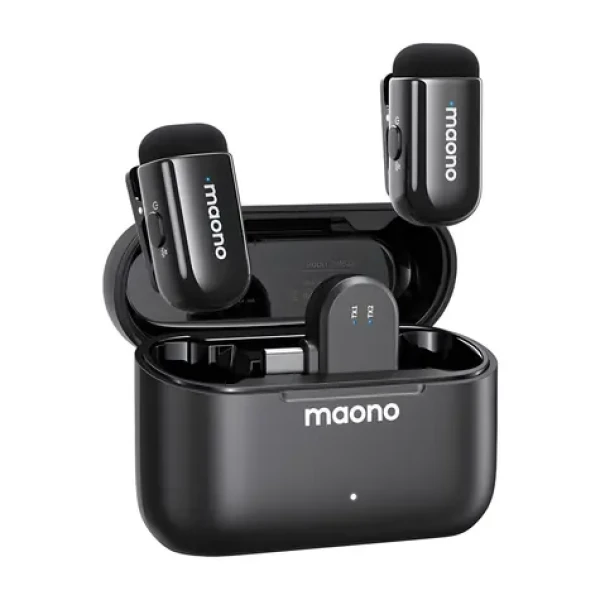 Maono WM622 PC2 / Bezdrôtový mikrofónny systém / MFi certifikácia pre iOS / USB-C prijímač / až 30 h výdrž (WM622 PC2)