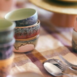 HK living Kameninová miska 70’s Dessert Gem 400 ml