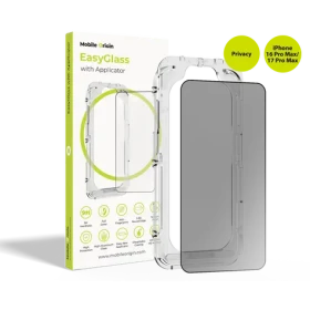 Mobile Origin EasyGlass Privacy Ochranné sklo s aplikátorom pre Apple iPhone 16 Pro Max 17 Pro Max (EGA-P-i16ProMax)