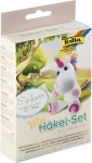 FOLIA 23910 Sada na háčkovanie Jednorožec mini
