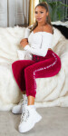 Sexy Loungewear Jogger Plush Look "Enjoy"