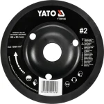 YATO Rotačná rašpľa uhlová 125 mm typ 2 / Rašpľa / Upínací otvor 22,2 mm / Max. 13000 min-1 (YT-59165)