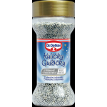 Dr. Oetker Koráliky strieborné/biele (65 g) DO0077 – dortová dekorácia - Dr. Oetker - Dr. Oetker