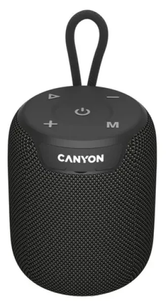Canyon OnMove 9 čierna / Bezdrôtový reproduktor / BT 5.3 / IPX6 / USB-C / microSD / 7h výdrž (CNE-CBTSP9)