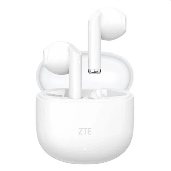 ZTE Buds 2 biela / Bezdrôtové slúchadlá / BT 5.3 / IPX4 / ANC / nabíjacie púzdro (123411701009)