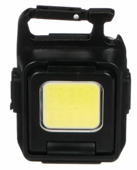 SIXTOL LAMP KEY 2 / Svietidlo multifunkčné na kľúče s magnetom / 900 lm / COB LED / USB (SX3209)