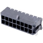 Molex vstavaná pinová lišta (štandardná) Počet pólov 16 Raster (rozteč): 3.00 mm 430451606 1 ks Tape on Full reel; 430451606