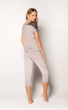 Dámske pyžamo Babella New York S-XL stříbro S