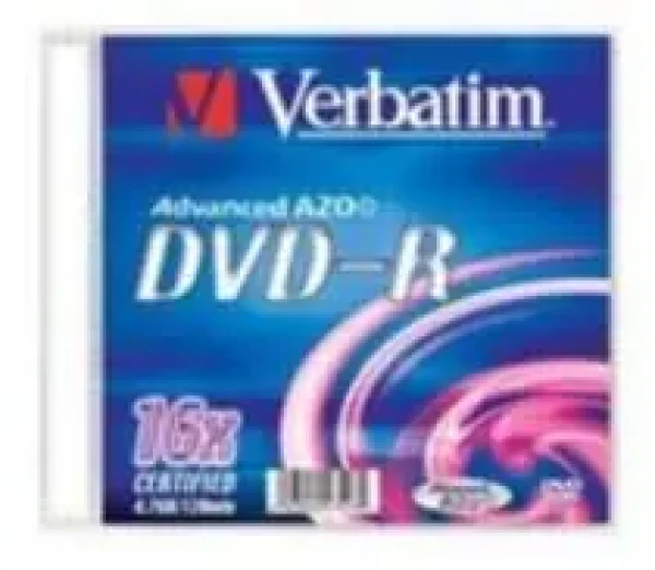 100ks DVD R 4,7 GB Verbatim 16x / SlimCase